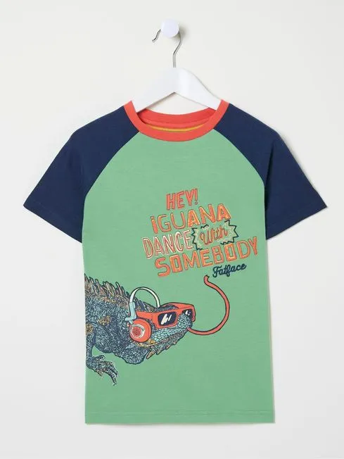 Boys Fatface TShirts and Polos Green Creature Graphic TShirt