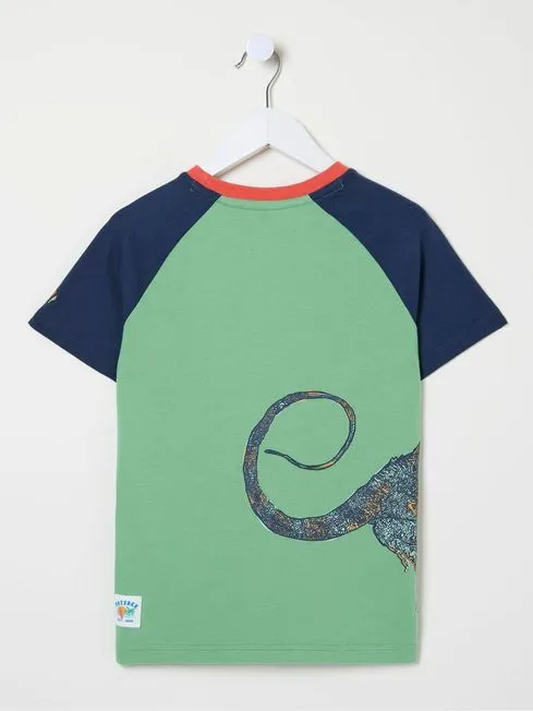 Boys Fatface TShirts and Polos Green Creature Graphic TShirt