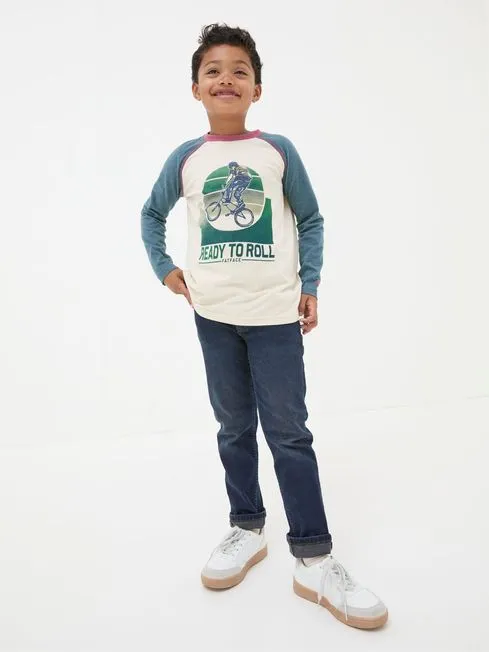 Boys Fatface TShirts and Polos Natural Bike Graphic TShirt