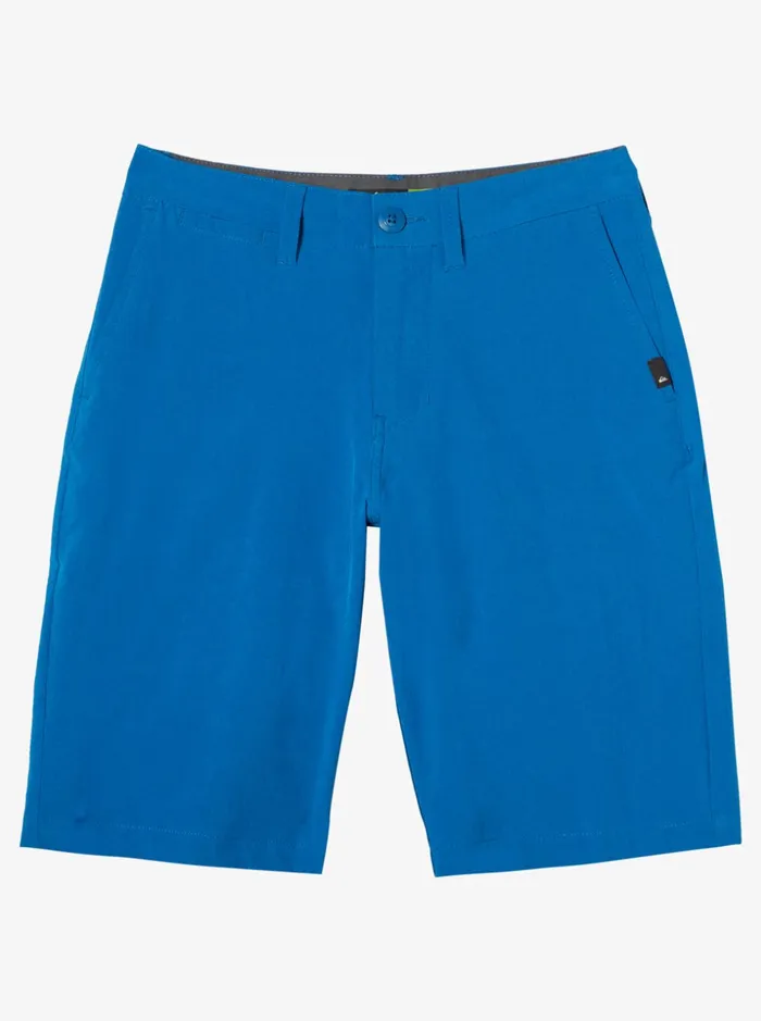 Boys Quiksilver Boardshorts Boy039s 816 Union Heather Amphibian 20034 Boardshorts Snorkel Blue