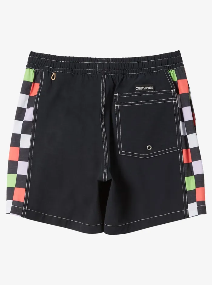 Boys Quiksilver Boardshorts Original Arch 14034 Volleys Black Boys Quiksilver Boardshorts Original Arch 14034 Volleys Black