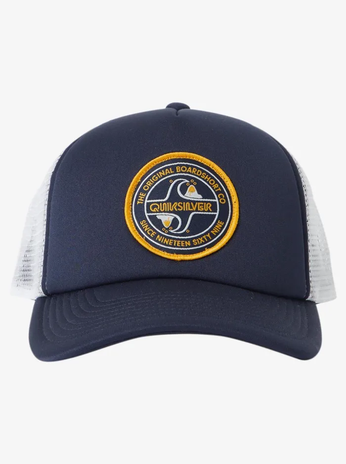 Boys Quiksilver Hats Boy039s 816 Secret Slab Trucker Hat Navy Blazer Boys Quiksilver Hats Boy039s 816 Secret Slab Trucker Hat Navy Blazer