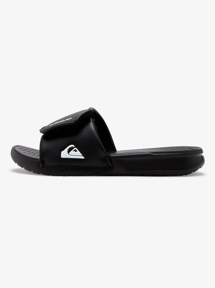 Boys Quiksilver Sandals Boy039s 816 Bright Coast Adjust Sliders Blackwhiteblack Boys Quiksilver Sandals Boy039s 816 Bright Coast Adjust Sliders Blackwhiteblack