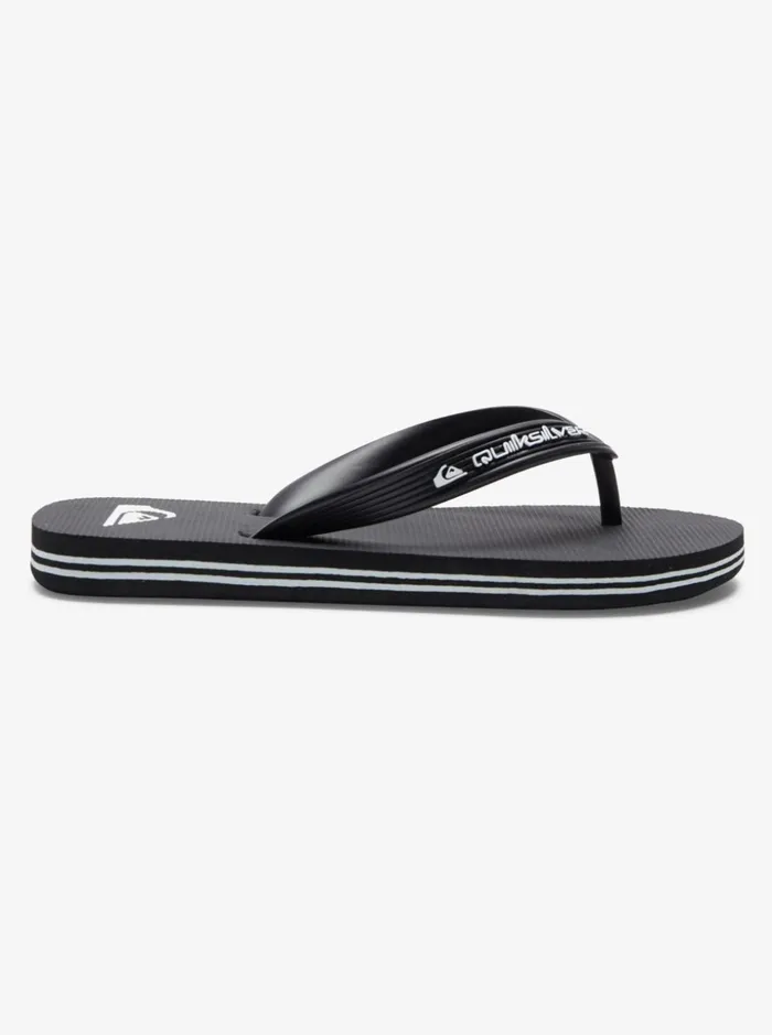 Boys Quiksilver Sandals Boy039s 816 Molokai Core FlipFlops Black 1 Boys Quiksilver Sandals Boy039s 816 Molokai Core FlipFlops Black 1