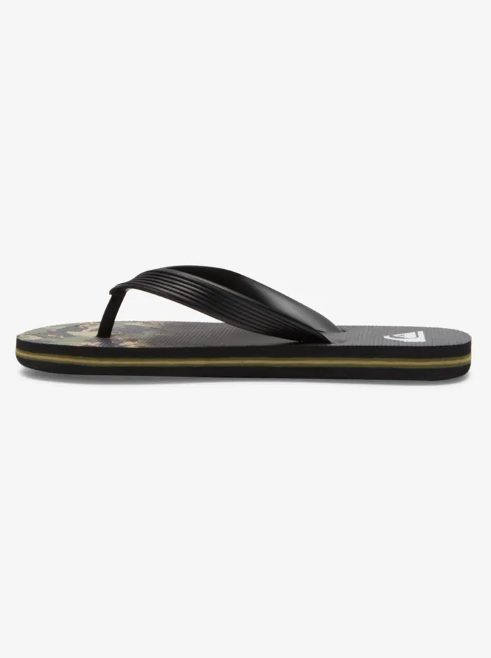 Boys Quiksilver Sandals Boy039s 816 Molokai FlipFlops Green 1 Boys Quiksilver Sandals Boy039s 816 Molokai FlipFlops Green 1