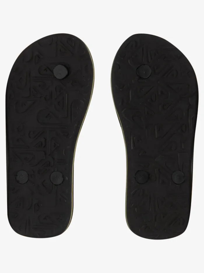 Boys Quiksilver Sandals Boy039s 816 Molokai FlipFlops Green 1 Boys Quiksilver Sandals Boy039s 816 Molokai FlipFlops Green 1