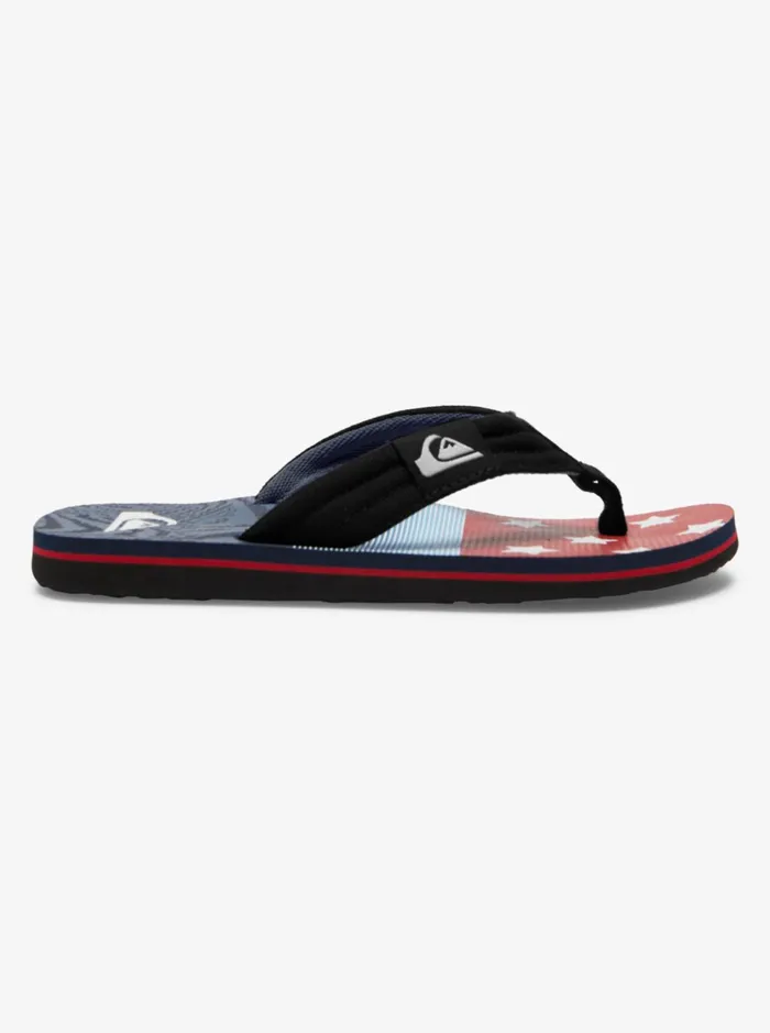 Boys Quiksilver Sandals Boy039s 816 Molokai Layback Sandals Blue 3 Boys Quiksilver Sandals Boy039s 816 Molokai Layback Sandals Blue 3