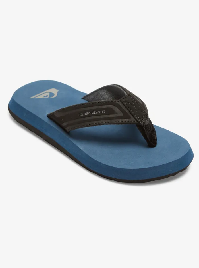 Boys Quiksilver Sandals Boy039s 816 Monkey Wrench Core Sandals Blue 1
