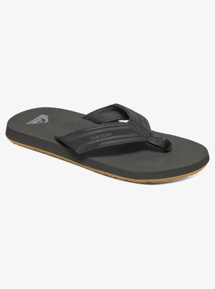 Boys Quiksilver Sandals Boy039s 816 Monkey Wrench Sandals Blackblackbrown