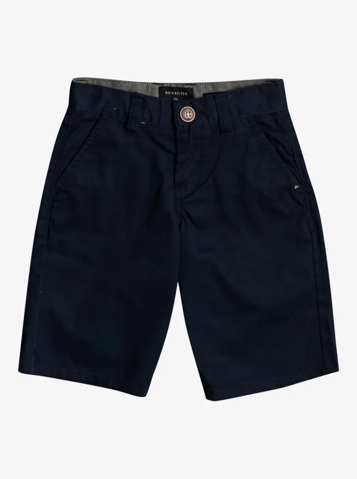 Boys Quiksilver Shorts Boy039s 27 Everyday Union Stretch Chino Shorts Navy Blazer