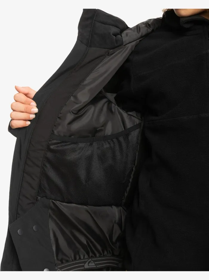 Boys Quiksilver Snow Jackets Boy039s 816 Mission Solid Insulated Snow Jacket True Black Boys Quiksilver Snow Jackets Boy039s 816 Mission Solid Insulated Snow Jacket True Black