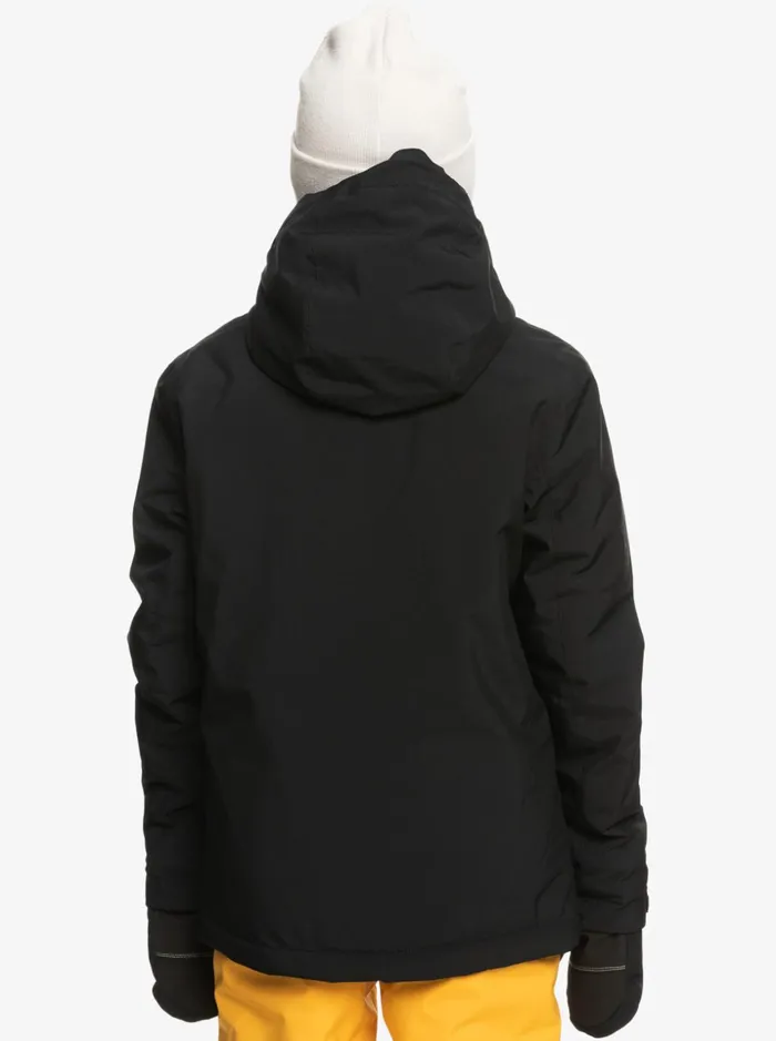 Boys Quiksilver Snow Jackets Boy039s 816 Mission Solid Insulated Snow Jacket True Black Boys Quiksilver Snow Jackets Boy039s 816 Mission Solid Insulated Snow Jacket True Black