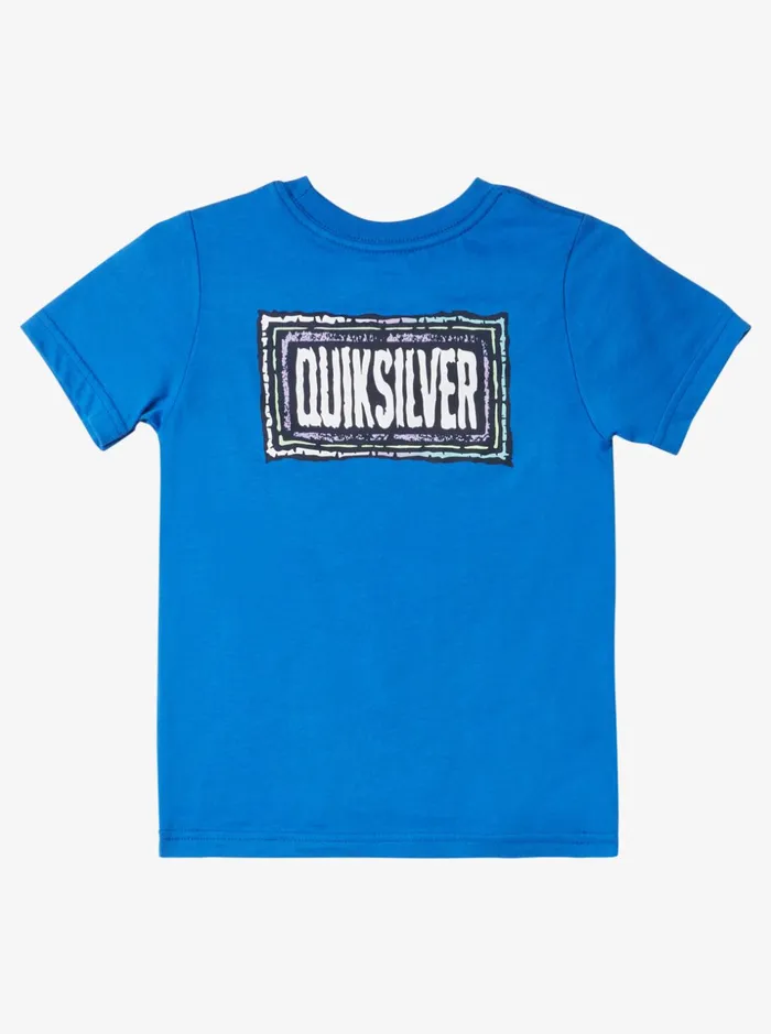 Boys Quiksilver Tees Boy039s 27 Echoed Beat TShirt Turkish Sea Boys Quiksilver Tees Boy039s 27 Echoed Beat TShirt Turkish Sea