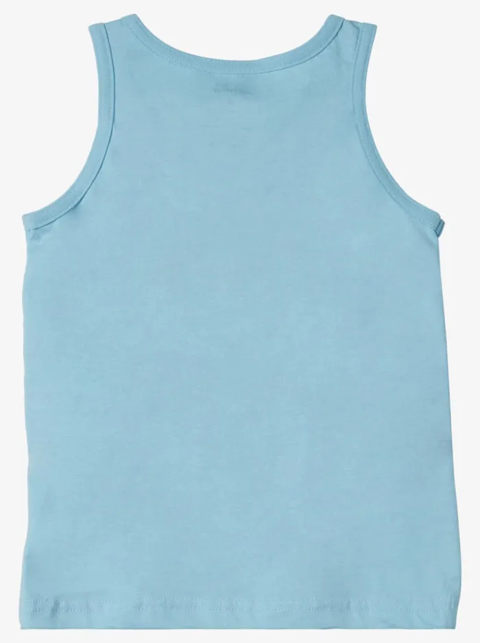 Boys Quiksilver Tees Boy039s 27 Funky Frame Tank Tshirt Sky Blue Boys Quiksilver Tees Boy039s 27 Funky Frame Tank Tshirt Sky Blue