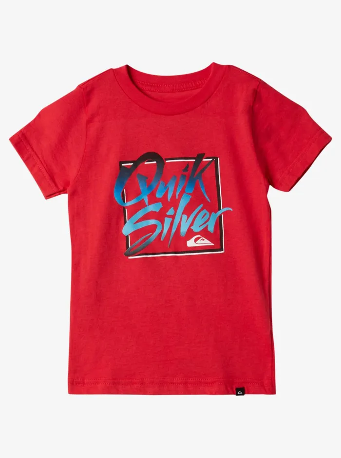 Boys Quiksilver Tees Boy039s 27 Summer Feel TShirt High Risk Red