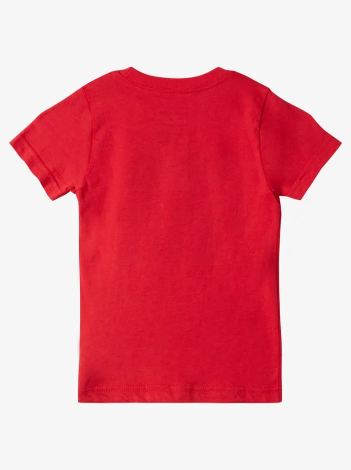 Boys Quiksilver Tees Boy039s 27 Summer Feel TShirt High Risk Red Boys Quiksilver Tees Boy039s 27 Summer Feel TShirt High Risk Red