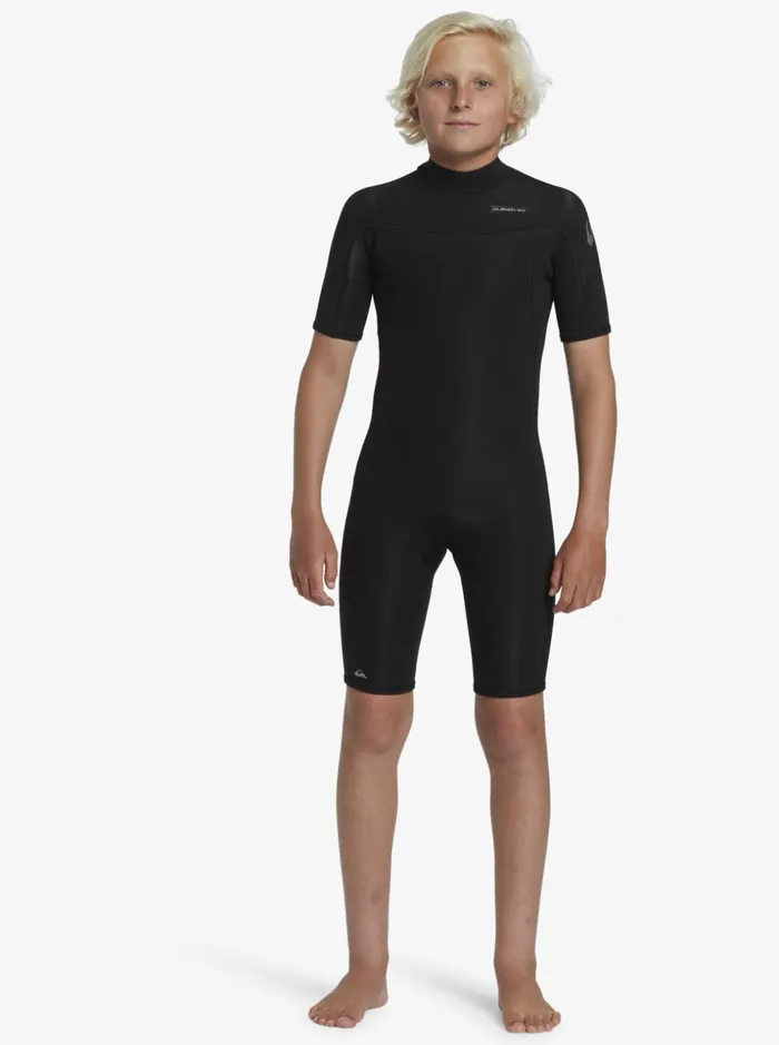 Boys Quiksilver Wetsuits Boy039s 816 22mm Everyday Sessions Short Sleeve Back Zip Springsuit Black Boys Quiksilver Wetsuits Boy039s 816 22mm Everyday Sessions Short Sleeve Back Zip Springsuit Black
