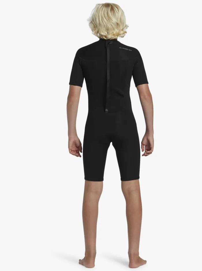 Boys Quiksilver Wetsuits Boy039s 816 22mm Everyday Sessions Short Sleeve Back Zip Springsuit Black Boys Quiksilver Wetsuits Boy039s 816 22mm Everyday Sessions Short Sleeve Back Zip Springsuit Black