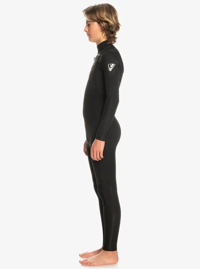 Boys Quiksilver Wetsuits Boy039s 816 32mm Everyday Sessions Chest Zip Wetsuit Black Boys Quiksilver Wetsuits Boy039s 816 32mm Everyday Sessions Chest Zip Wetsuit Black