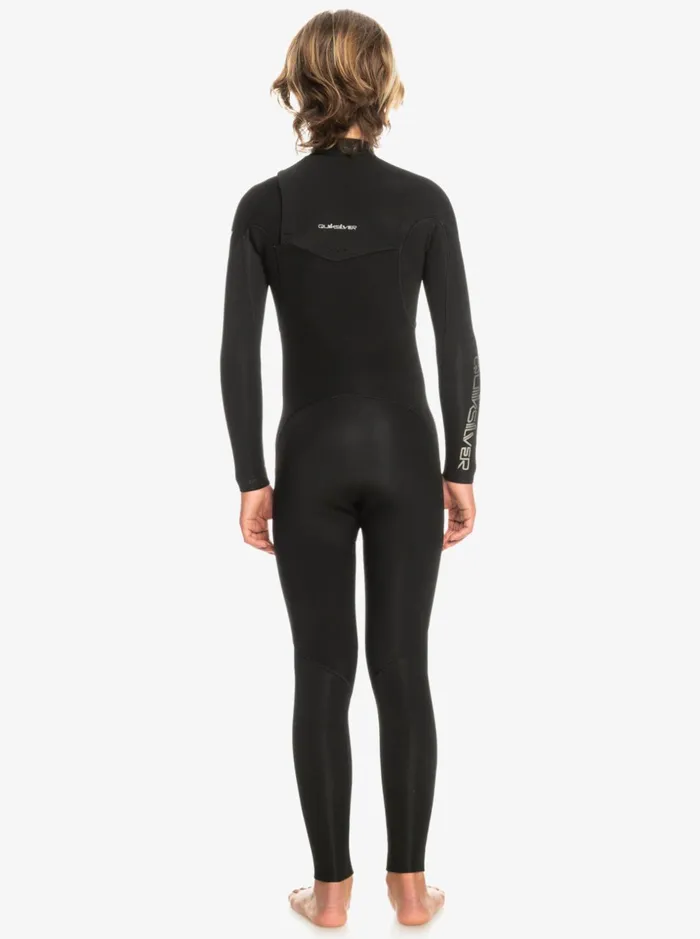 Boys Quiksilver Wetsuits Boy039s 816 32mm Everyday Sessions Chest Zip Wetsuit Black Boys Quiksilver Wetsuits Boy039s 816 32mm Everyday Sessions Chest Zip Wetsuit Black