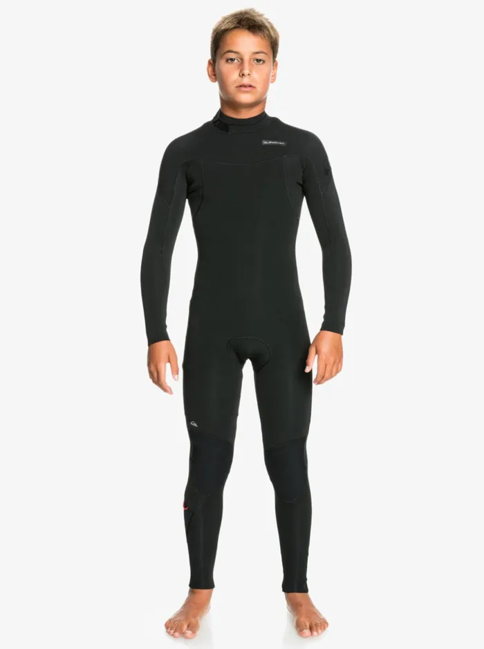 Boys Quiksilver Wetsuits Boy039s 816 32mm Sessions LSL Fullsuit Black