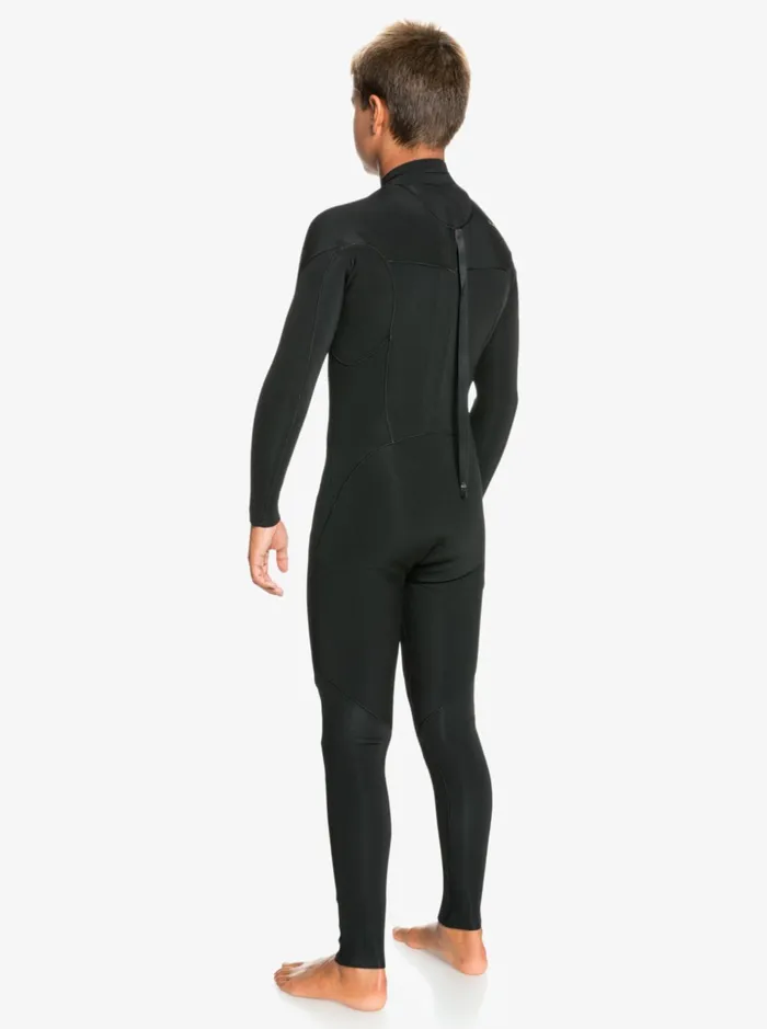 Boys Quiksilver Wetsuits Boy039s 816 32mm Sessions LSL Fullsuit Black Boys Quiksilver Wetsuits Boy039s 816 32mm Sessions LSL Fullsuit Black