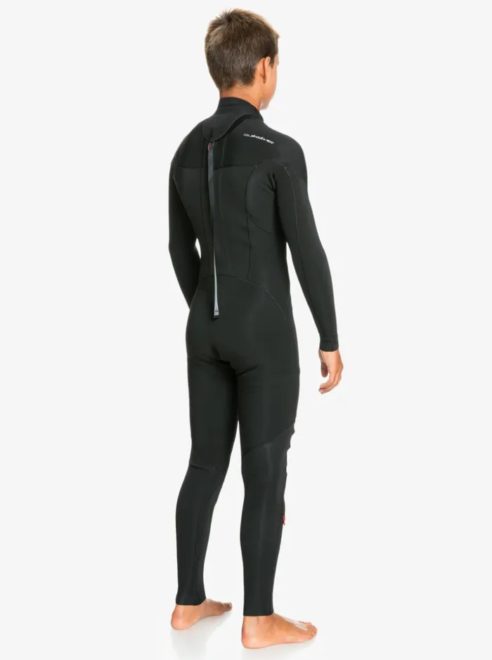 Boys Quiksilver Wetsuits Boy039s 816 32mm Sessions LSL Fullsuit Black Boys Quiksilver Wetsuits Boy039s 816 32mm Sessions LSL Fullsuit Black