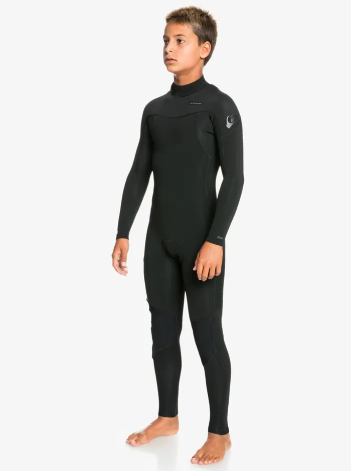 Boys Quiksilver Wetsuits Boy039s 816 32mm Sessions LSL Fullsuit Black Boys Quiksilver Wetsuits Boy039s 816 32mm Sessions LSL Fullsuit Black