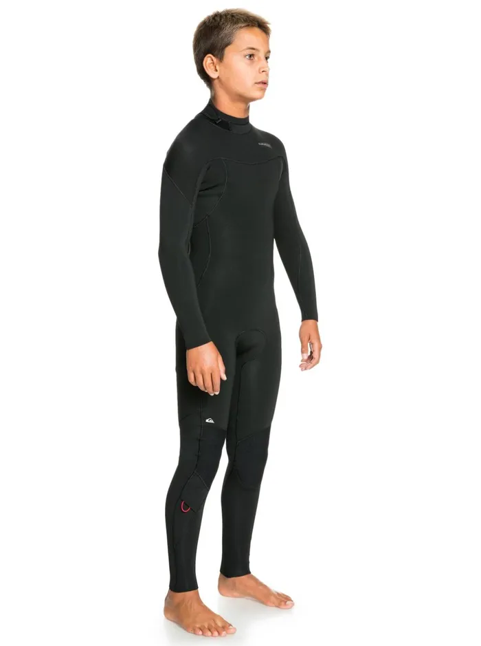 Boys Quiksilver Wetsuits Boy039s 816 32mm Sessions LSL Fullsuit Black Boys Quiksilver Wetsuits Boy039s 816 32mm Sessions LSL Fullsuit Black