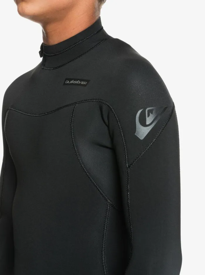 Boys Quiksilver Wetsuits Boy039s 816 32mm Sessions LSL Fullsuit Black Boys Quiksilver Wetsuits Boy039s 816 32mm Sessions LSL Fullsuit Black