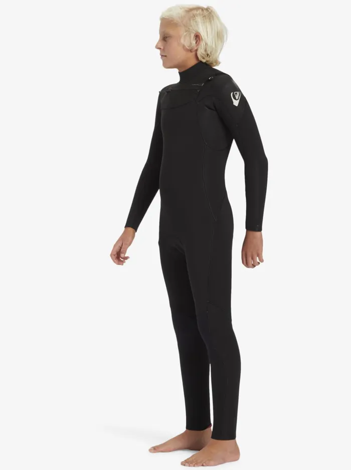 Boys Quiksilver Wetsuits Boy039s 816 43mm Everyday Sessions Chest Zip Wetsuit Black Boys Quiksilver Wetsuits Boy039s 816 43mm Everyday Sessions Chest Zip Wetsuit Black