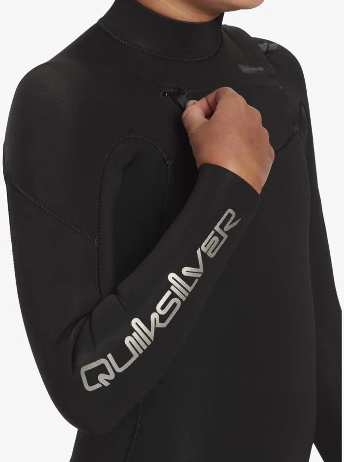 Boys Quiksilver Wetsuits Boy039s 816 43mm Everyday Sessions Chest Zip Wetsuit Black Boys Quiksilver Wetsuits Boy039s 816 43mm Everyday Sessions Chest Zip Wetsuit Black