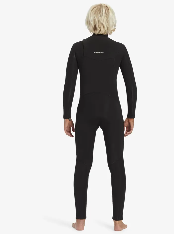 Boys Quiksilver Wetsuits Boy039s 816 43mm Everyday Sessions Chest Zip Wetsuit Black Boys Quiksilver Wetsuits Boy039s 816 43mm Everyday Sessions Chest Zip Wetsuit Black