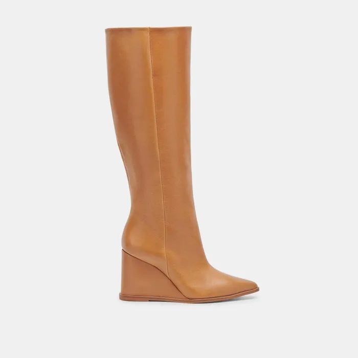 Bruce Boots Saddle Leather Women Dolce Vita Boots and Booties
