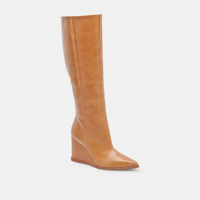 Bruce Boots Saddle Leather Women Dolce Vita Boots and Booties