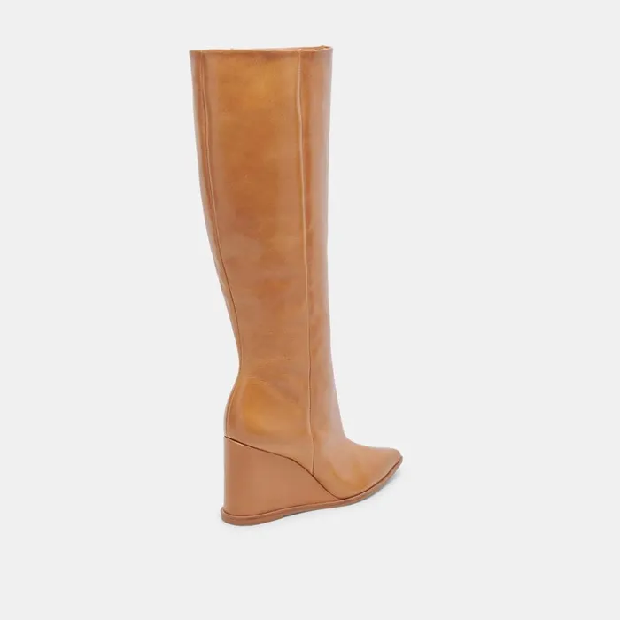 Bruce Boots Saddle Leather Women Dolce Vita Boots and Booties