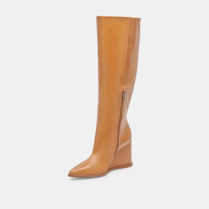 Bruce Boots Saddle Leather Women Dolce Vita Boots and Booties