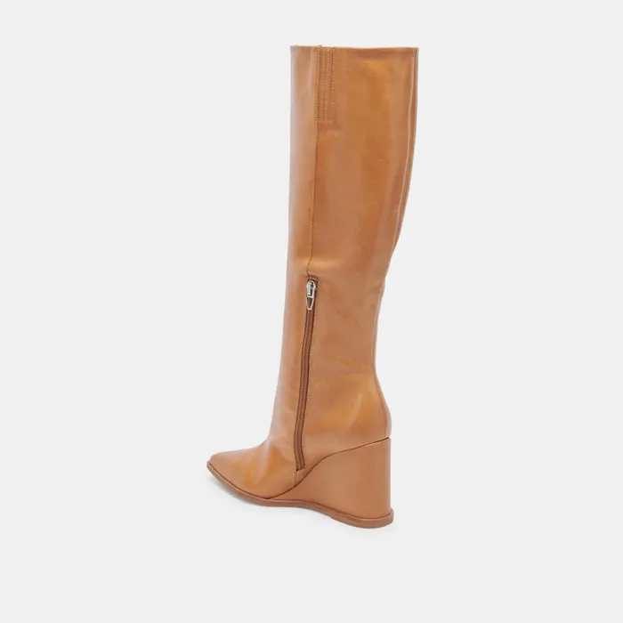 Bruce Boots Saddle Leather Women Dolce Vita Boots and Booties