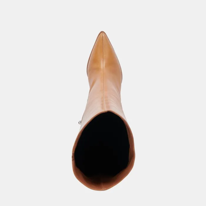 Bruce Boots Saddle Leather Women Dolce Vita Boots and Booties