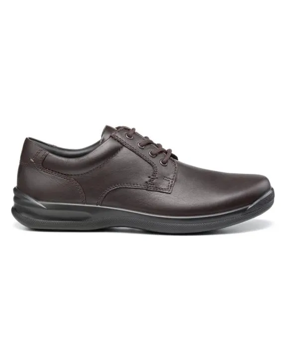 Burton II Shoes Dark Brown Mens Hotter Smart and Formal Shoes