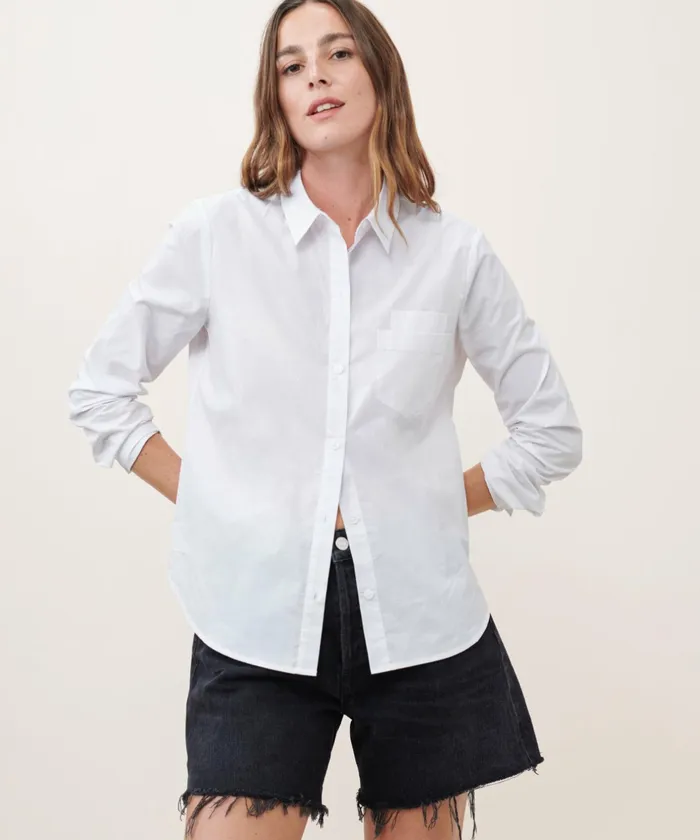 ButtonUps Women Jenni Kayne Slim Shirt White