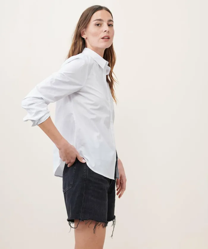 ButtonUps Women Jenni Kayne Slim Shirt White