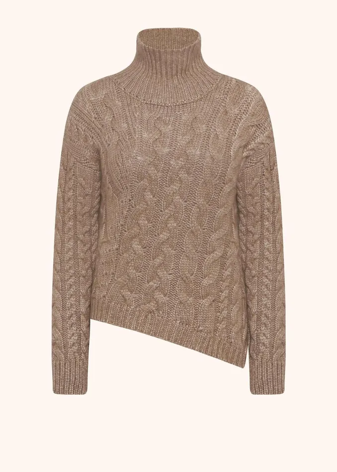 CASHMERE AND SILK JUMPER Women Kiton Knitwear
