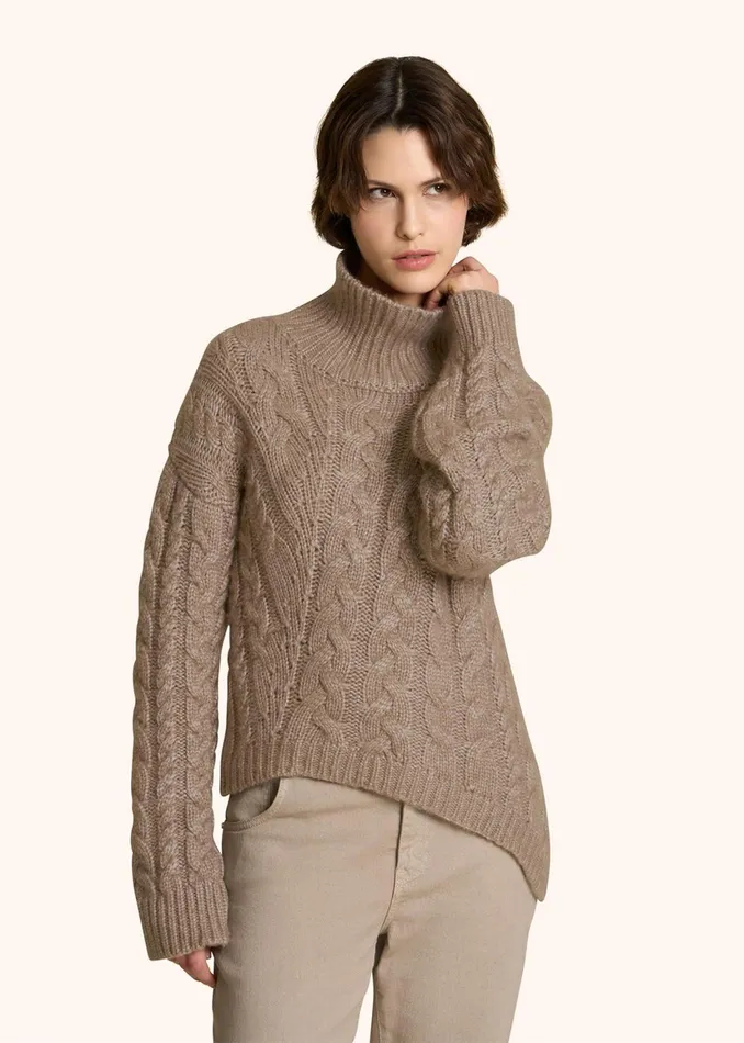 CASHMERE AND SILK JUMPER Women Kiton Knitwear CASHMERE AND SILK JUMPER Women Kiton Knitwear