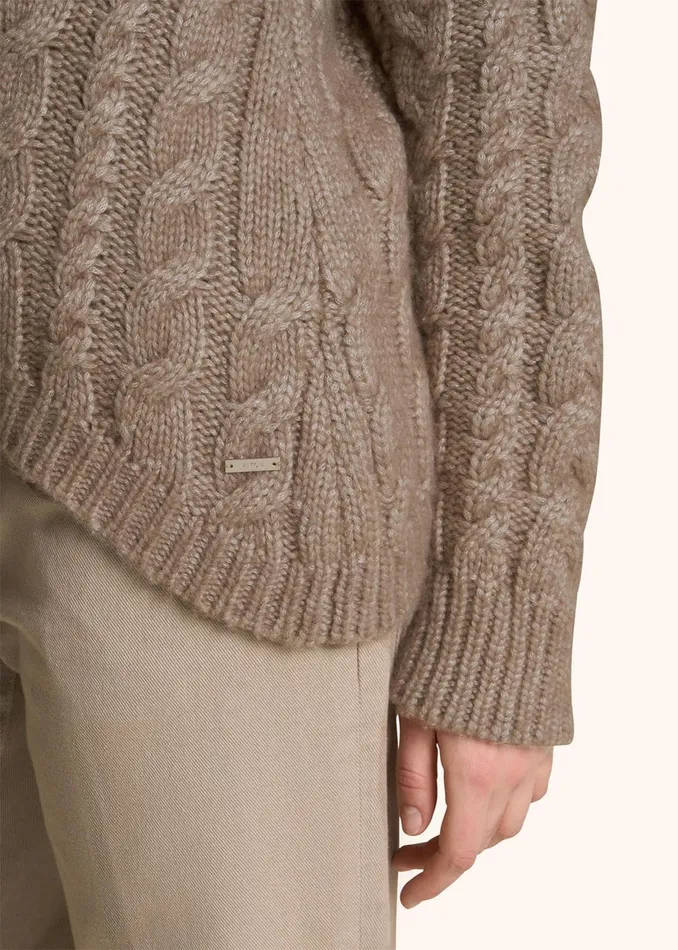 CASHMERE AND SILK JUMPER Women Kiton Knitwear CASHMERE AND SILK JUMPER Women Kiton Knitwear
