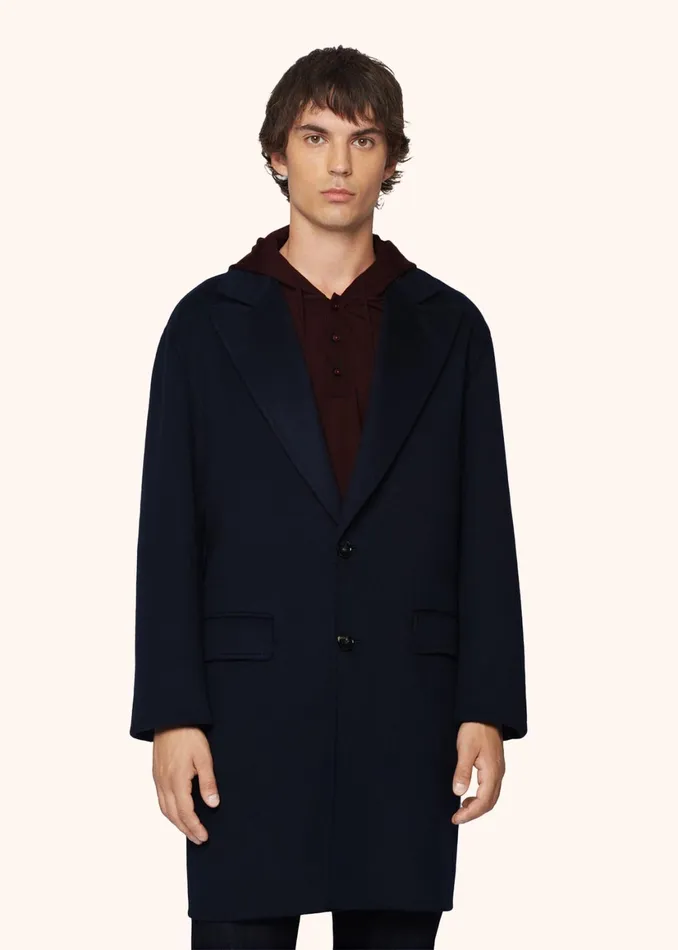 CASHMERE DOUBLE CLOTH COAT Men Kiton Outerwear CASHMERE DOUBLE CLOTH COAT Men Kiton Outerwear
