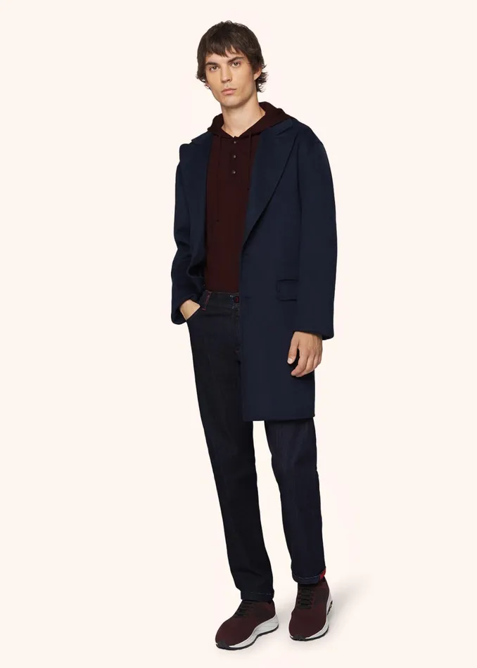 CASHMERE DOUBLE CLOTH COAT Men Kiton Outerwear CASHMERE DOUBLE CLOTH COAT Men Kiton Outerwear