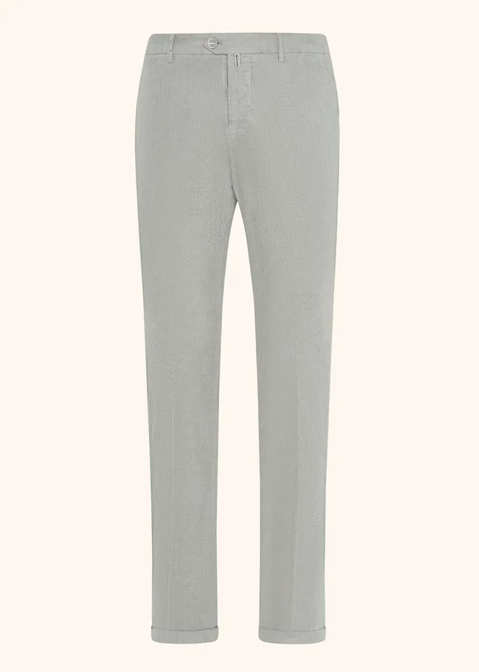 CASUAL COTTON AND CASHMERE TROUSERS Men Kiton Pants