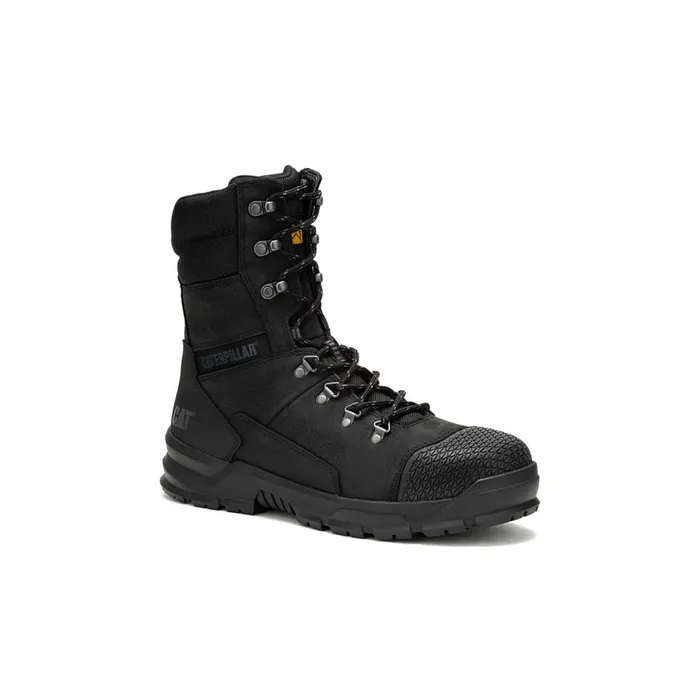 Cat Footwear Boots Men039s Accomplice X 8034 Waterproof Steel Toe Work Boot Black 8211 Men