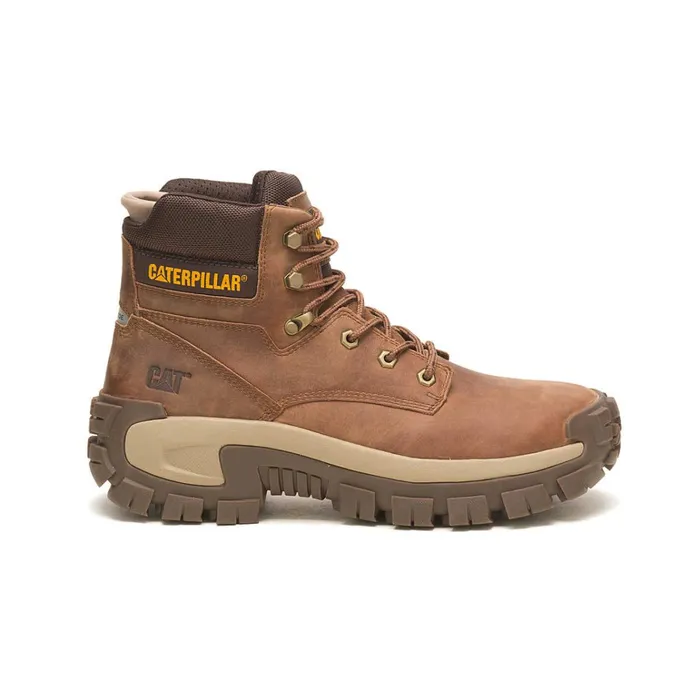 Cat Footwear Boots Men039s Invader Hi Steel Toe Work Boot Mushroom 8211 Men